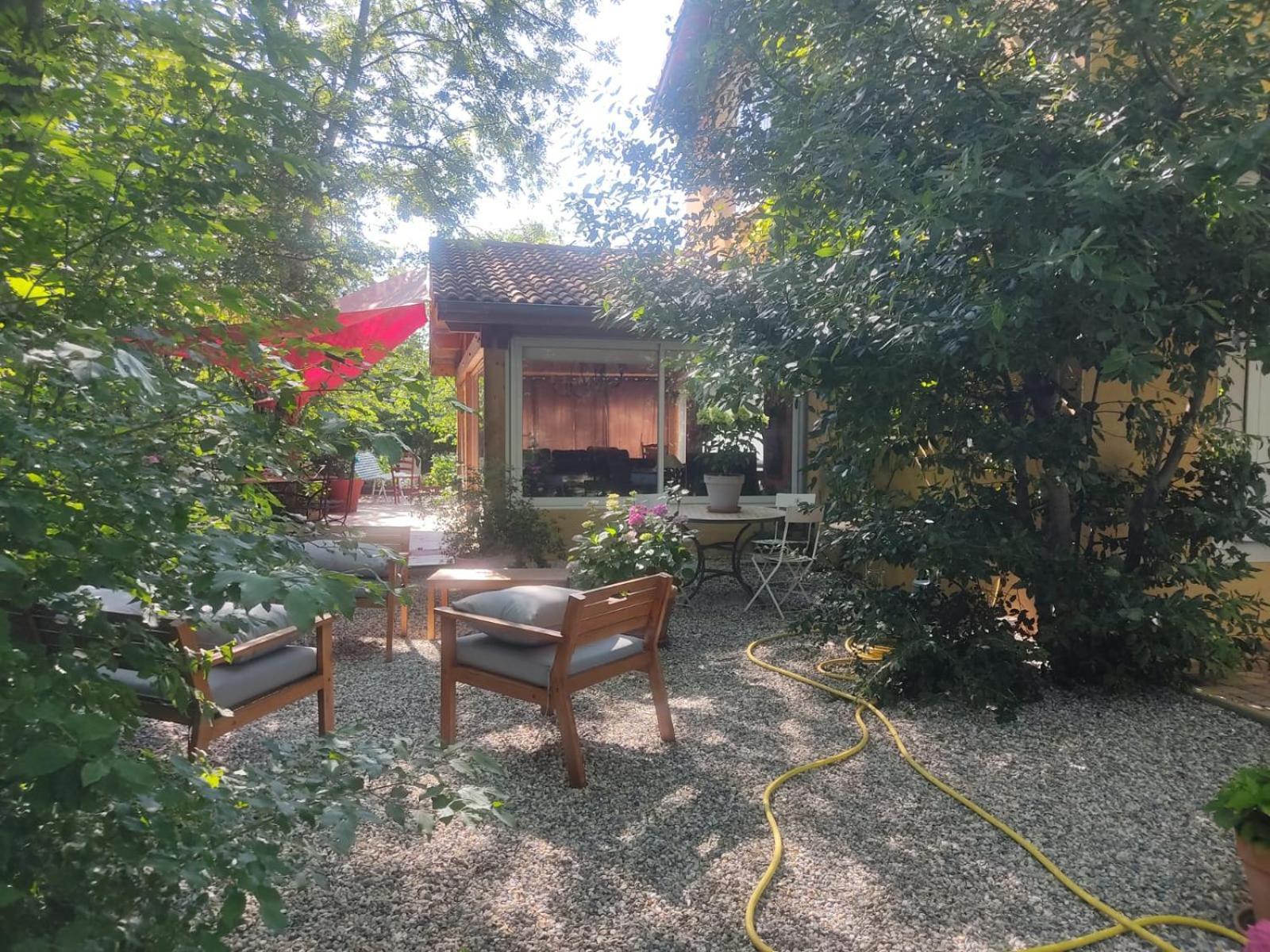 La Frenaie Bed & Breakfast Saint-Cyr-sur-le-Rhone Dış mekan fotoğraf